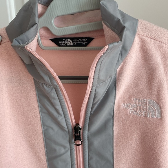 The North Face girls fleece zip-up. Worn once! - Picture 7 of 7